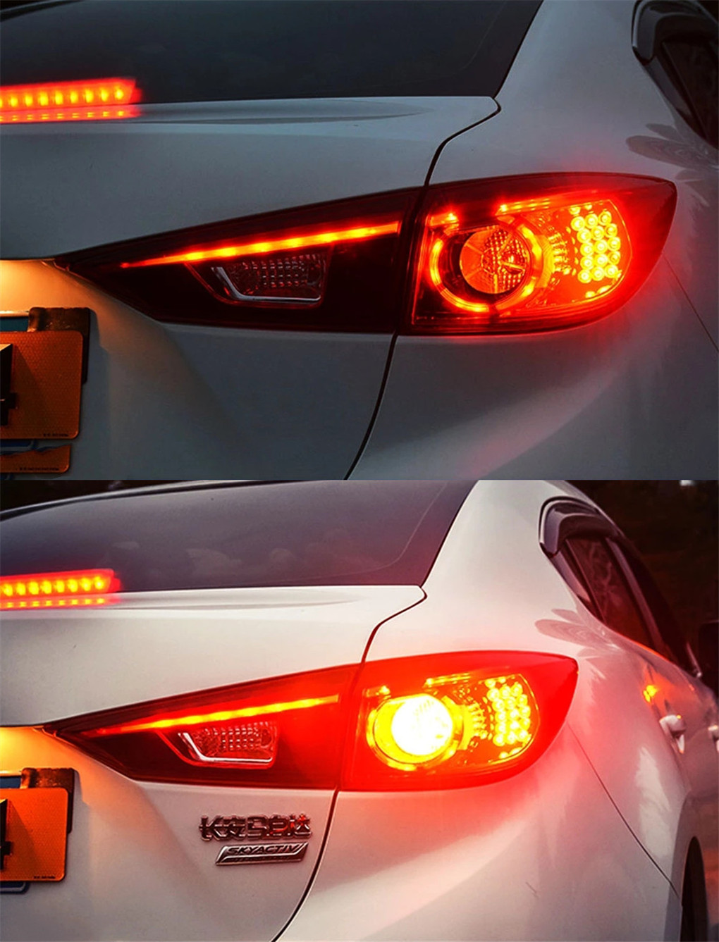 Automobile Taillamp Accessories For Mazda 3 Axela LED Tail Light 20 14-20 18 DRL Brake Lights Turn Signal Reversing Lights