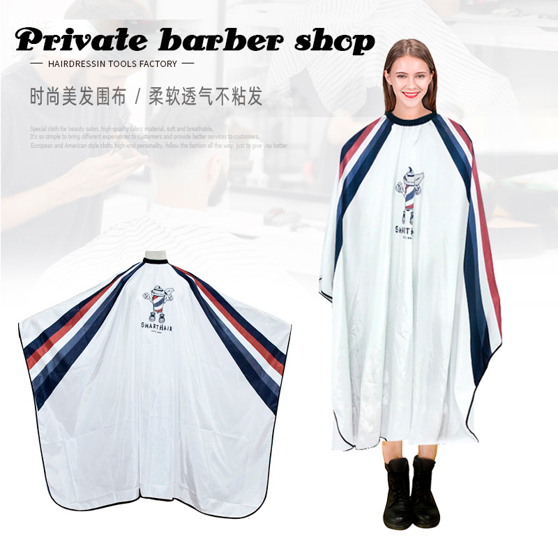 Hair Cutting Cloth Salon Beauty Apron Polyester Professional Hairdressing Layers Barber Hairdresser Equipment 220621