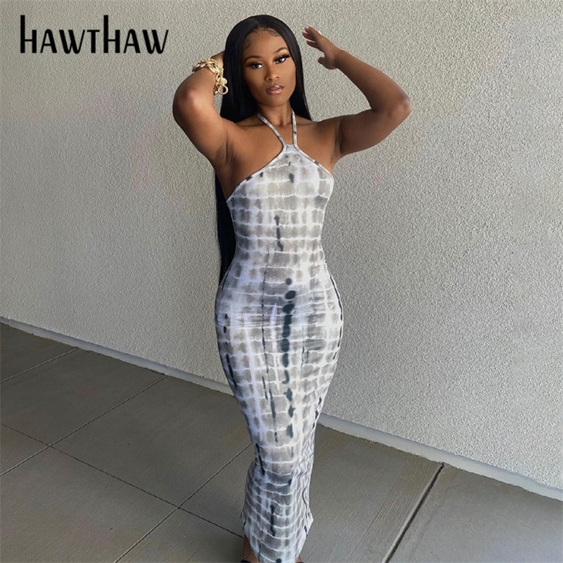 Hawthaw Women Summer Fashion Sleeveless Halter Printed Bodycon Pencil Long Dress Sundress Female Clothing Streetwear 220613, Gray
Hawthaw Women Summer Fashion Sleeveless Halter Printed Bodycon Pencil Long Dress Sundress Female Clothing Streetwear 220613, Gray