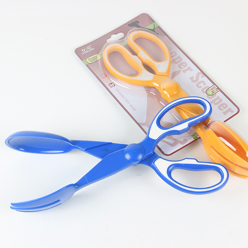 Pet Scissor Style Cleaning Poop Pick Up Animal Dog Puppy Cat Waste Picker Outdoor Tools