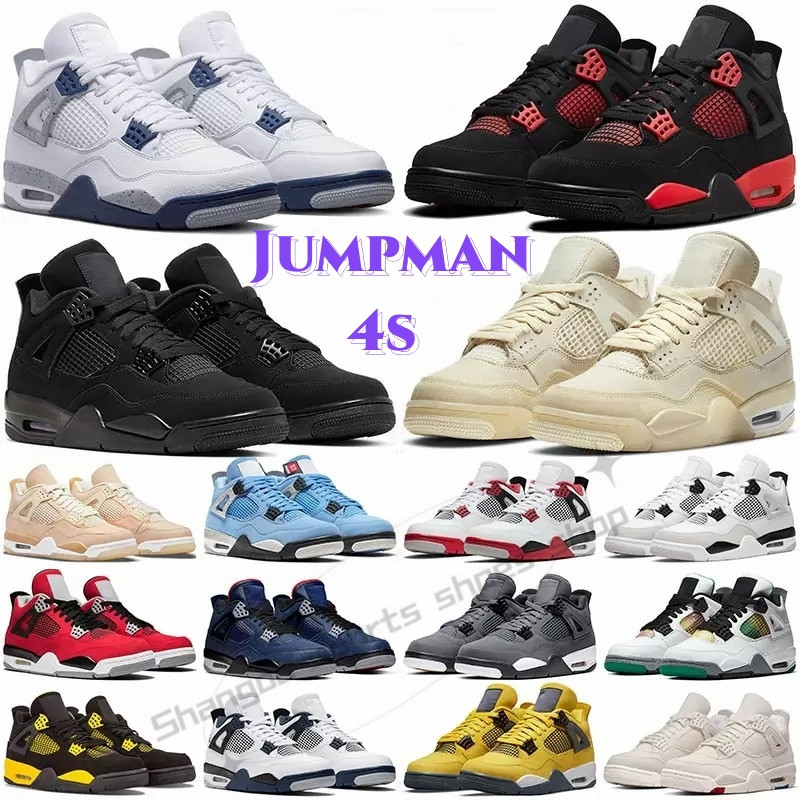 2022 Canyon Purple Black Cat 4s Jumpman 4 Mens retro Basketball Shoes University Blue Sail White Oreo Bred Fire Red Thunder Pure Money Sports Women Sneakers, C46 silver metallic 36-47
2022 Canyon Purple Black Cat 4s Jumpman 4 Mens retro Basketball Shoes University Blue Sail White Oreo Bred Fire Red Thunder Pure Money Sports Women Sneakers, C46 silver metallic 36-47