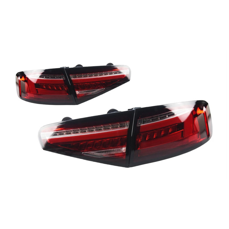 Taillights For A4 B8 A4L 20 13-20 16 Tail Lights Rear Lamp LED DRL Running Signal Brake Reversing Parking Light