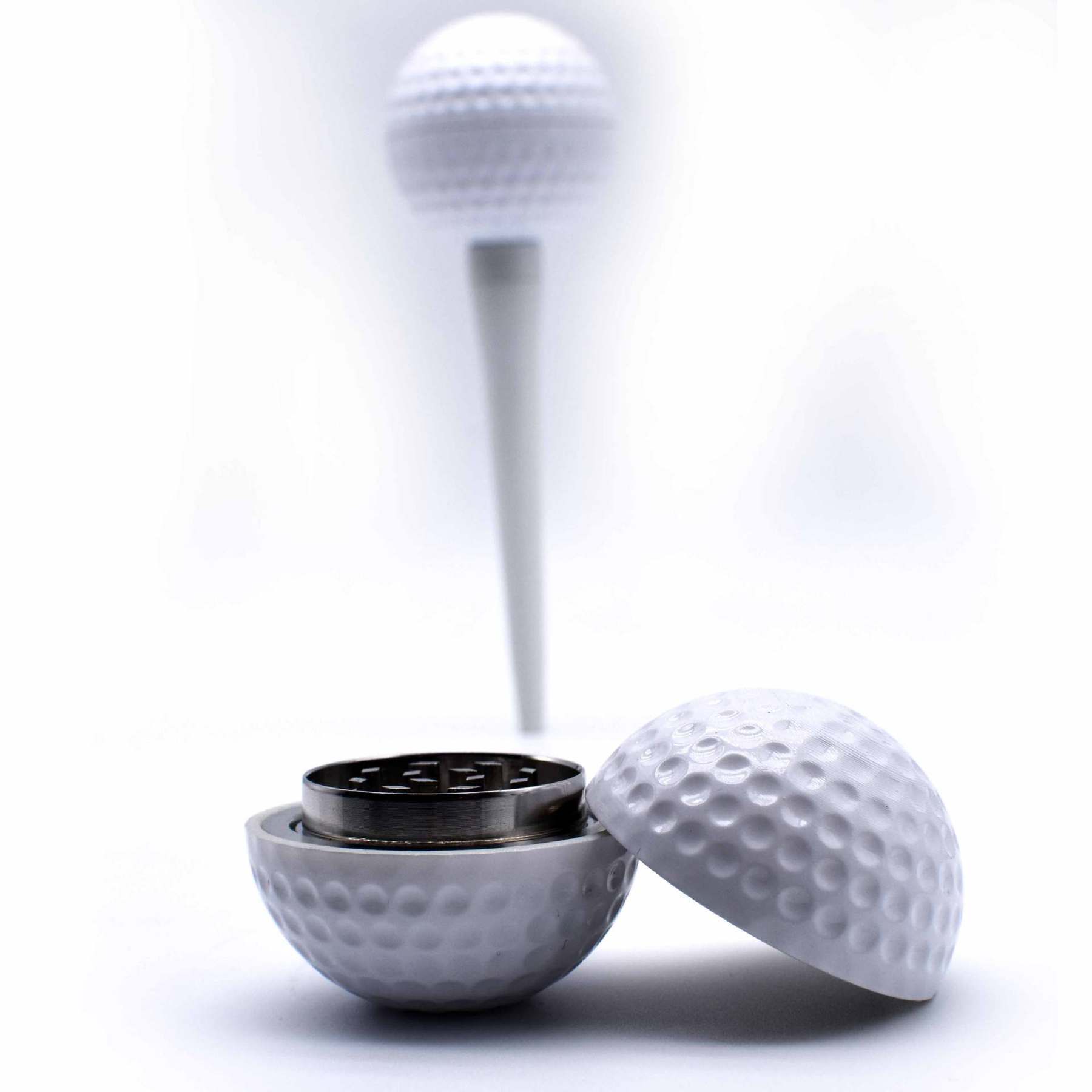 creative design of golf ball metal herb grinder 53mm zinc alloy tobacco grinders smoking tool
creative design of golf ball metal herb grinder 53mm zinc alloy tobacco grinders smoking tool