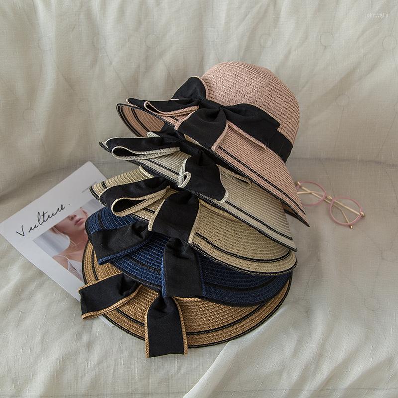 Wide Brim Hats Zawaland 2022 Women's Summer Hat Fashion Ladies Big Bow Seaside Holiday Straw Beach Foldable Outdoor Leisure Sun HatWide, Adult 3
Wide Brim Hats Zawaland 2022 Women's Summer Hat Fashion Ladies Big Bow Seaside Holiday Straw Beach Foldable Outdoor Leisure Sun HatWide, Adult 3