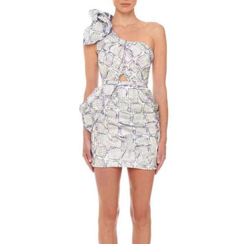 Casual Dresses Sexy One Shoulder Fashion Dress 2022 Women Hollow Out Clothes Club Party Evening Elegant DressCasual, Color as picture
Casual Dresses Sexy One Shoulder Fashion Dress 2022 Women Hollow Out Clothes Club Party Evening Elegant DressCasual, Color as picture