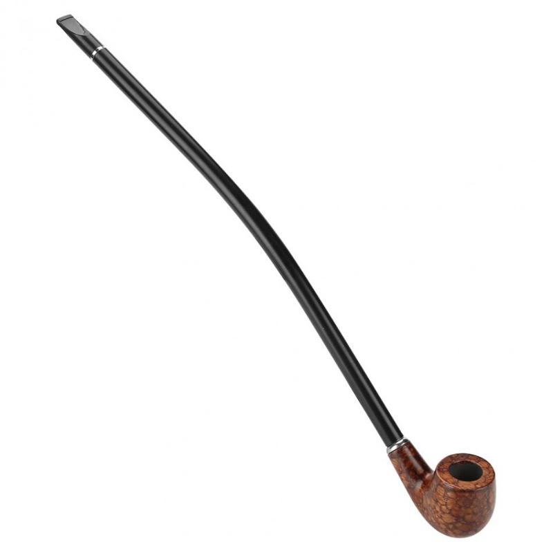 Smoking Pipes Top Quality 15.9inch Long Cigarette Holder Exquisite Brown Handle Wooden Smoke Pipe With Box CF 5012
Smoking Pipes Top Quality 15.9inch Long Cigarette Holder Exquisite Brown Handle Wooden Smoke Pipe With Box CF 5012