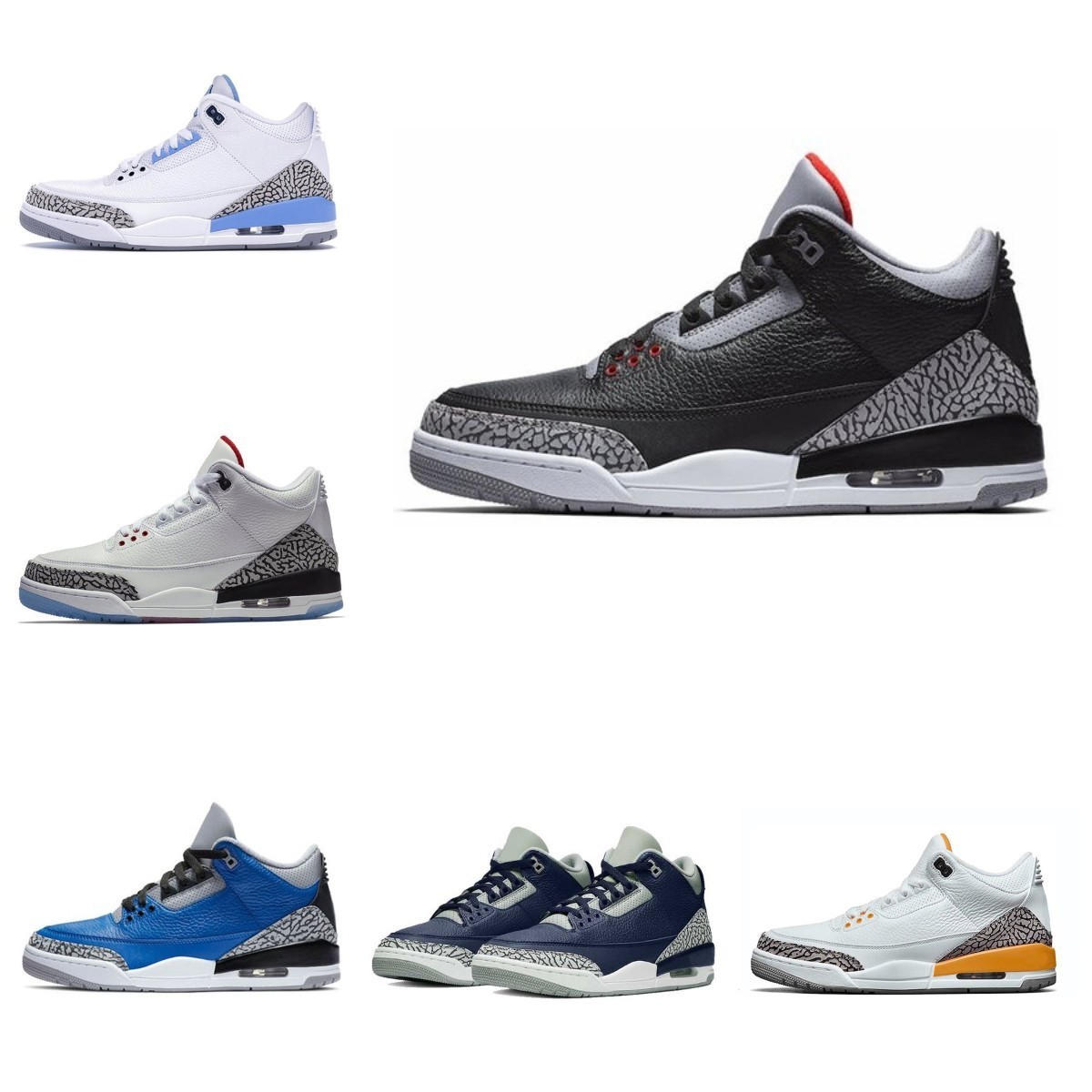 Beige Grey Jumpman 3 Men's Basketball Shoes Racing Blue White Red Blue Cement Black And White Big Lightning North Carolina Blue Flame Red Trainer Designer S002
Beige Grey Jumpman 3 Men's Basketball Shoes Racing Blue White Red Blue Cement Black And White Big Lightning North Carolina Blue Flame Red Trainer Designer S002