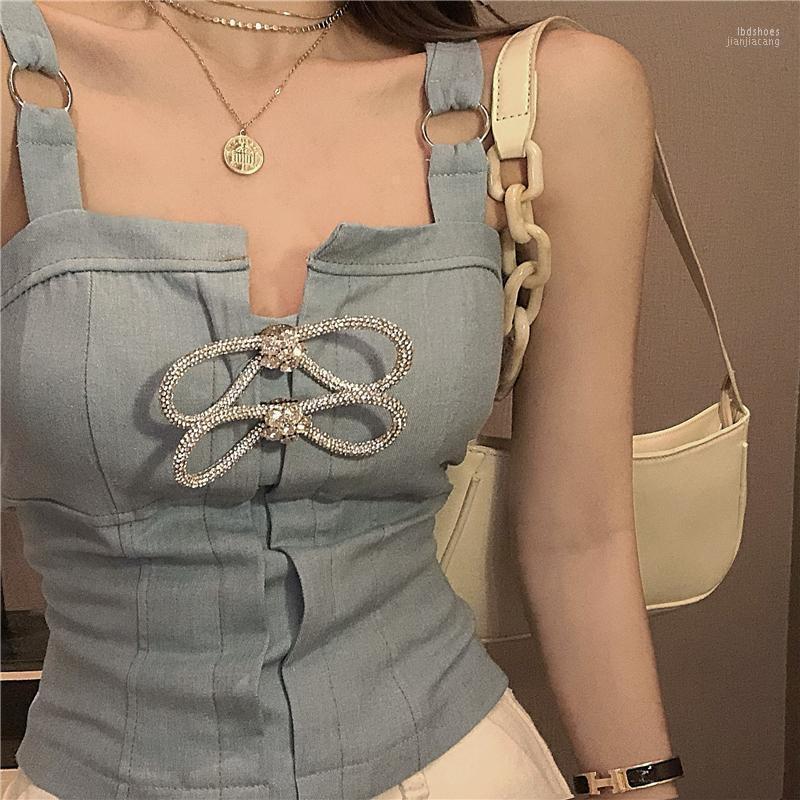 Women's Blouses & Shirts GRUIICEEN Sexy Off Shoulder Blouse Top Slim Thin Vest With Zipper Bow Tie Female Jeans Strap Short Style, Black
Women's Blouses & Shirts GRUIICEEN Sexy Off Shoulder Blouse Top Slim Thin Vest With Zipper Bow Tie Female Jeans Strap Short Style, Black