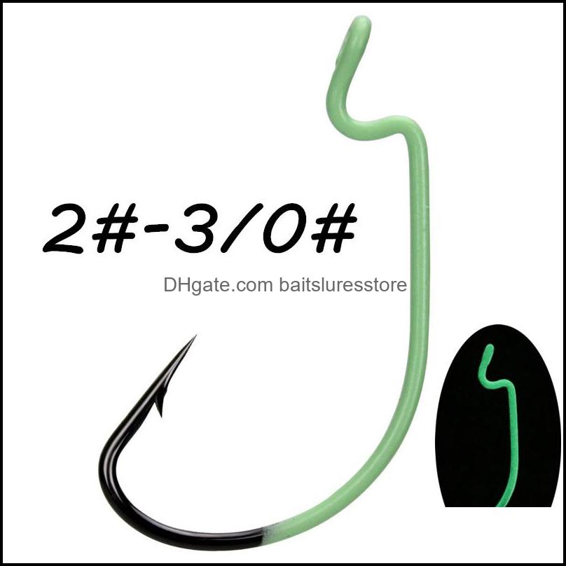 Fishing Hooks Sports Outdoors 100Pcs 2#-1#-1/0#-2/0#-3/0# Luminous Crank Hook High Carbon Steel Barbed Pesca Carp Tackle Blu101 Drop Deli
Fishing Hooks Sports Outdoors 100Pcs 2#-1#-1/0#-2/0#-3/0# Luminous Crank Hook High Carbon Steel Barbed Pesca Carp Tackle Blu101 Drop Deli