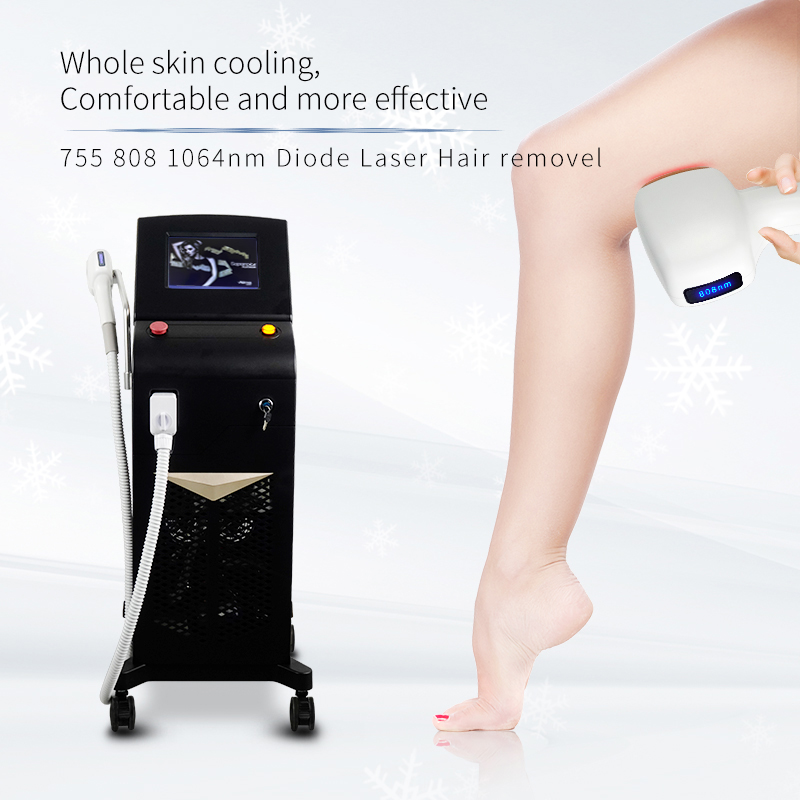 2022 808 diode laser Hair Removal machines permanent hair removal machine for men women all skin colors and hair kinds free shipment