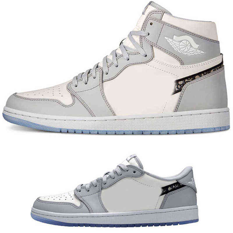 2022 Release Luxury Basketball Shoes Authentic 1 High OG Shoe Wolf Grey Sail Photon Dust White Low Men Women Outdoor Trainers with Original Box Sports
2022 Release Luxury Basketball Shoes Authentic 1 High OG Shoe Wolf Grey Sail Photon Dust White Low Men Women Outdoor Trainers with Original Box Sports