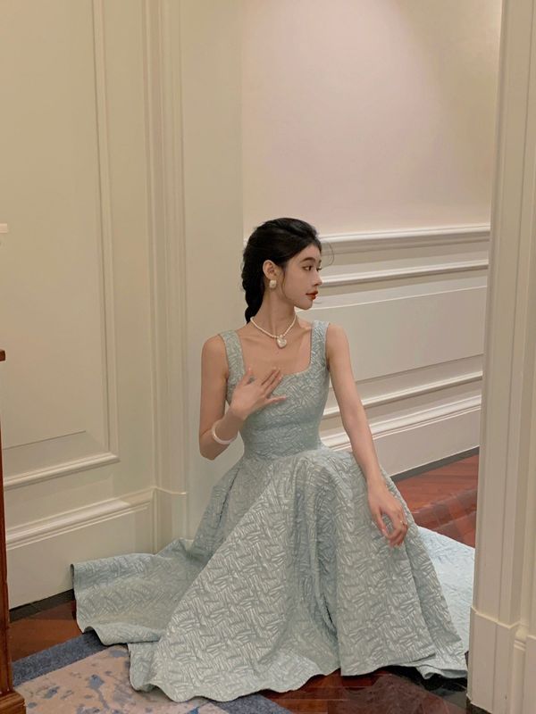 Summer Women Vintage Elegant Party Sleeveless Midi Dress Lady Evening A Line Fashion Prom Female Clothing Vestido 220613