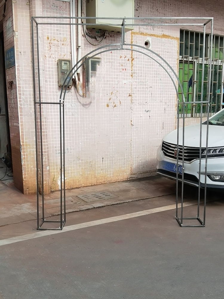 3PCS Shop Mall Celebration Wedding Decoration Reception entrance Welcome Door Backdrop Frame Home Screen Partition Flower Arch Wall Background Frame