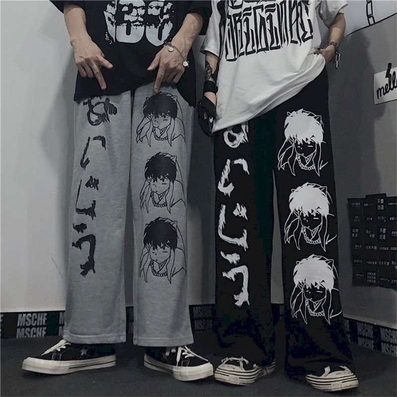 high street cartoon men joggers wide leg pants sweatpants couple clothes vintage Harajuku trousers straight casual plus size 201110, Gray
high street cartoon men joggers wide leg pants sweatpants couple clothes vintage Harajuku trousers straight casual plus size 201110, Gray