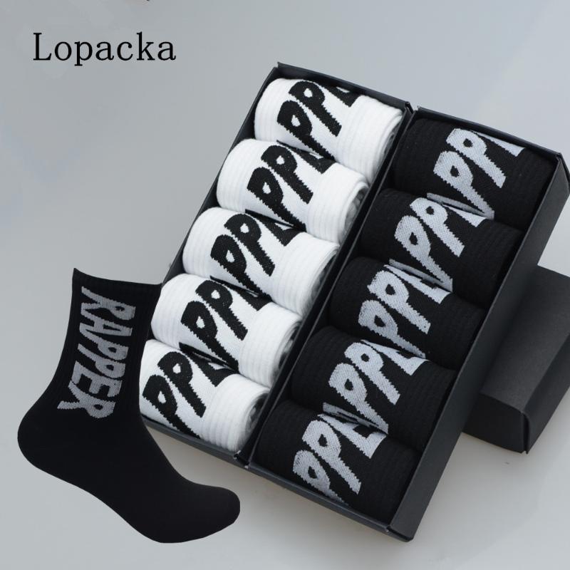 Men's Socks 5 Pairs Gift Box 36 - 42 Unisex Fashion Men Funny Letters RAPPER Black White Street Skateboard HAPPY Cotton Boys Male
Men's Socks 5 Pairs Gift Box 36 - 42 Unisex Fashion Men Funny Letters RAPPER Black White Street Skateboard HAPPY Cotton Boys Male