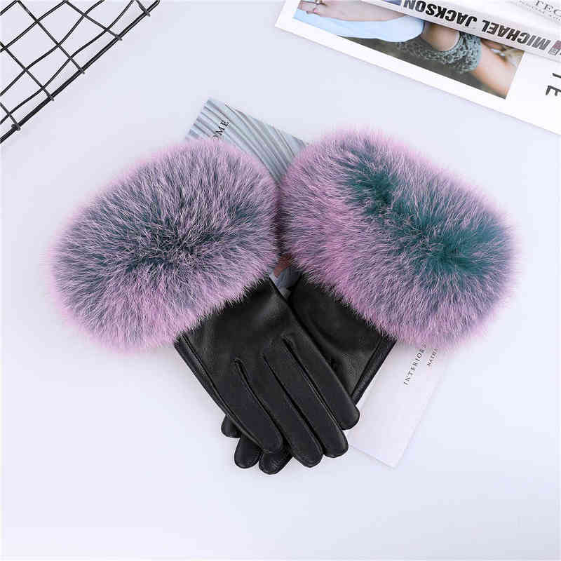 Real Sheepskin Fox Fur Gloves Women's Genuine Leather Glove Winter Warm Fashion Style Natural Fluffy Fox Fur Oversized Customize T220730
Real Sheepskin Fox Fur Gloves Women's Genuine Leather Glove Winter Warm Fashion Style Natural Fluffy Fox Fur Oversized Customize T220730