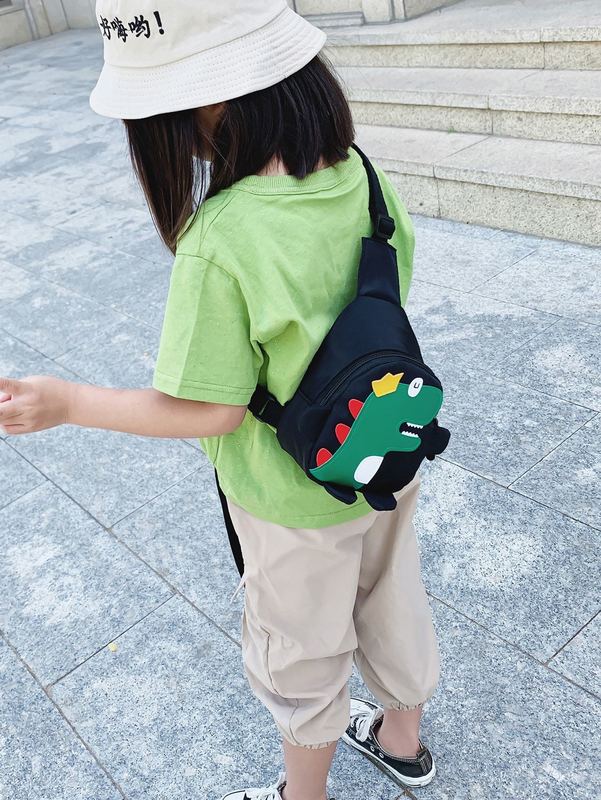 Kids Cartoon Dinosaur Detail Sling Bag SHE