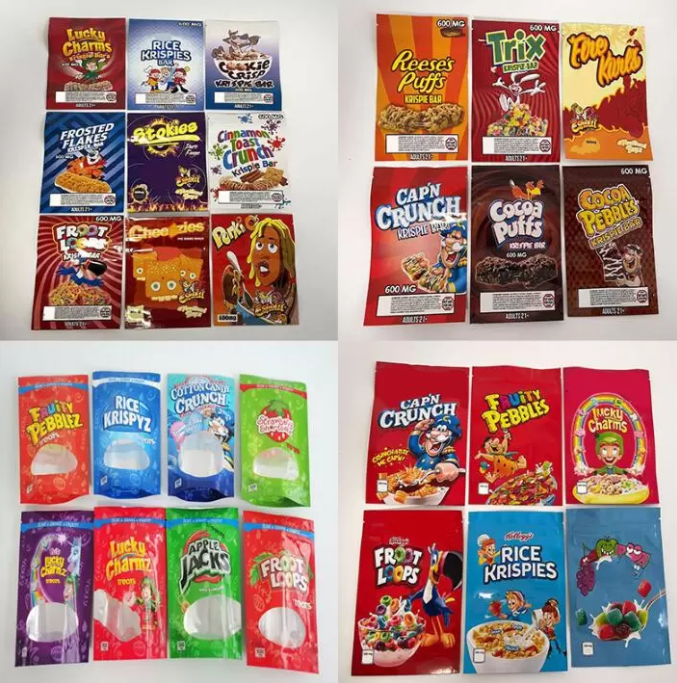 edible packaging mylar bags CAP'N crunch stokies trix fruity lucky charms rice krispies treats
edible packaging mylar bags CAP'N crunch stokies trix fruity lucky charms rice krispies treats