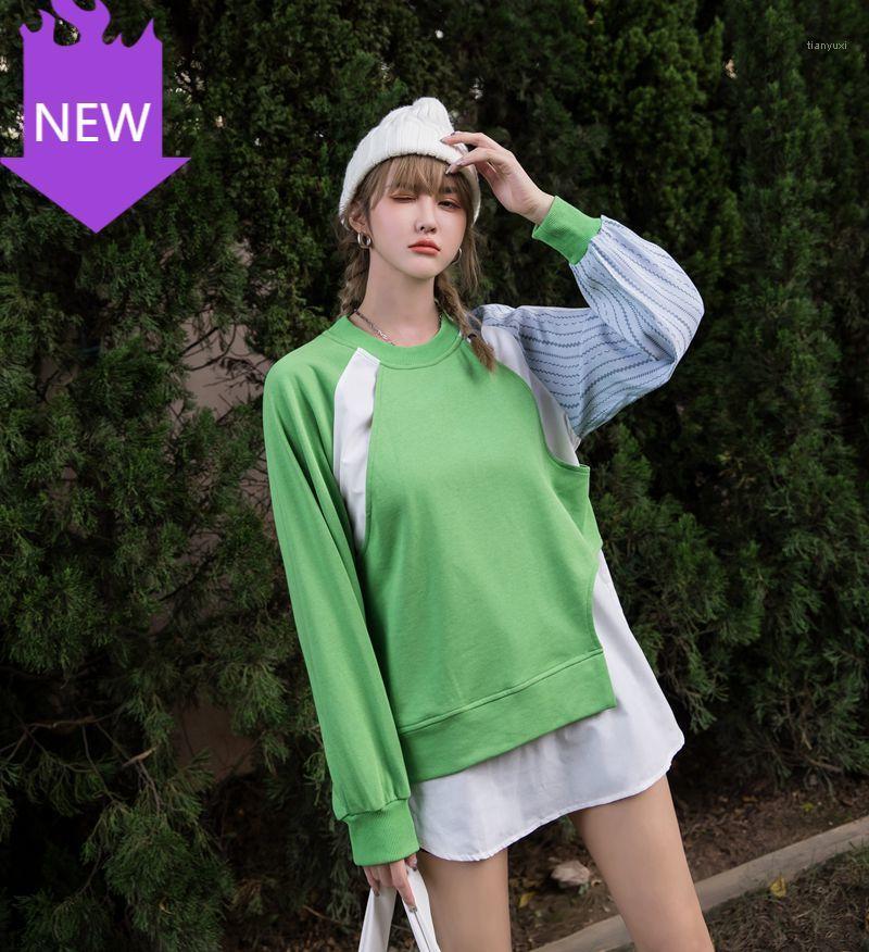 Block Hoodies Patchwork Top Streetwear Fashion Clothing Green Sweatshirt Fall 2022 Women Raglan Long Sleeve Color Women' & Sweatshirts, As pic
Block Hoodies Patchwork Top Streetwear Fashion Clothing Green Sweatshirt Fall 2022 Women Raglan Long Sleeve Color Women' & Sweatshirts, As pic