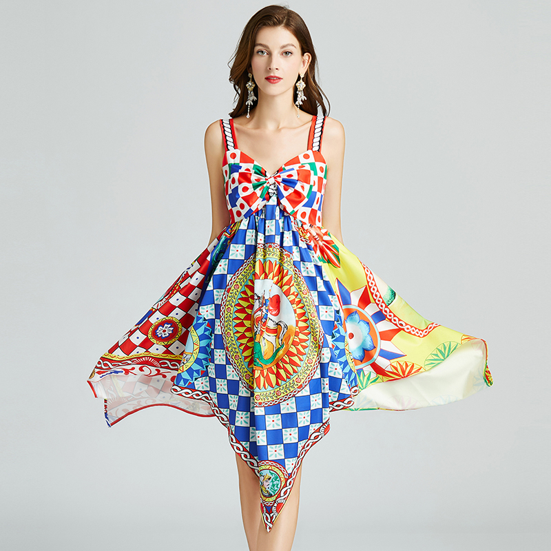 Sexy Suspenders Print Party Backless Dress Woman Designer Summer Square Neck Milan Style Prom Asymmetrical Dresses Runway 2022 Women Clothes Sweet Slim Beach Frock
Sexy Suspenders Print Party Backless Dress Woman Designer Summer Square Neck Milan Style Prom Asymmetrical Dresses Runway 2022 Women Clothes Sweet Slim Beach Frock
