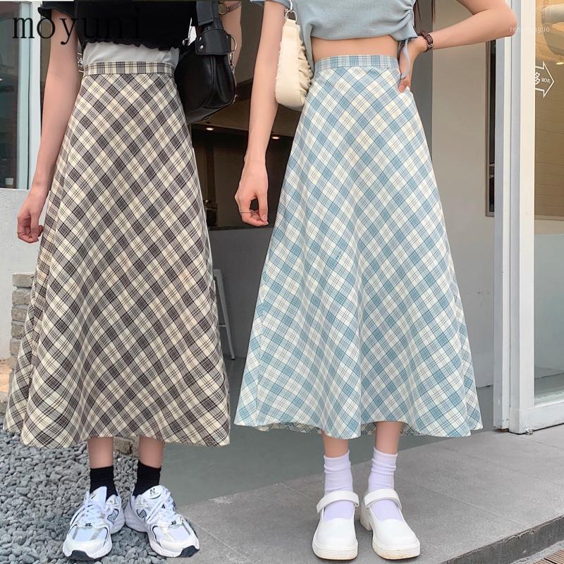 Plaid Skirt Women' Spring And Summer High Waist A- Line Mid-Length Retro Slimming Large Swing Umbrella 2022 Kawaii Skirts, Blue plaid
Plaid Skirt Women' Spring And Summer High Waist A- Line Mid-Length Retro Slimming Large Swing Umbrella 2022 Kawaii Skirts, Blue plaid