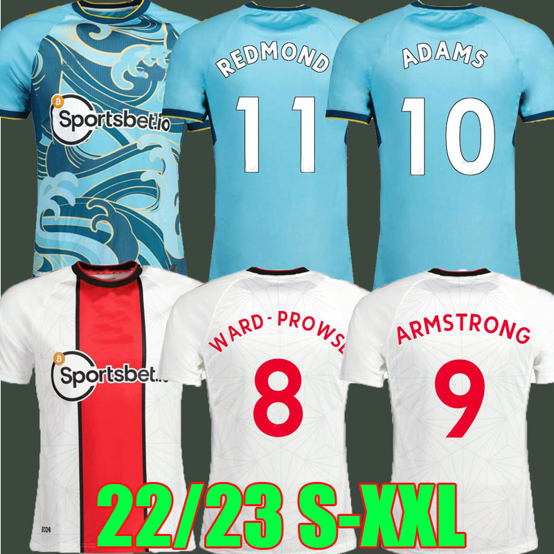 22 23 ADAMS Southampton Soccer Jerseys REDMOND home AWAY 2022 2023 WARD-PROWSE ELYOUNOUSSI ARMSTRONG ROMEU Football shirt adult men size -xxl TOP THAILAND
22 23 ADAMS Southampton Soccer Jerseys REDMOND home AWAY 2022 2023 WARD-PROWSE ELYOUNOUSSI ARMSTRONG ROMEU Football shirt adult men size -xxl TOP THAILAND
