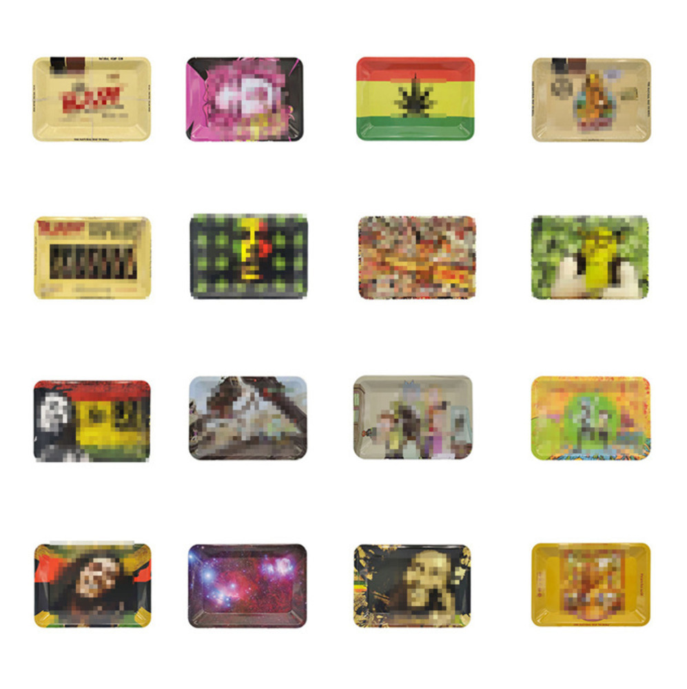 Many Styles Cartoon Smoking Tobacco Rolling Tray Metal Cigarette Tobacco Disc Tinplate 180&125&mm Herb Handroller
Many Styles Cartoon Smoking Tobacco Rolling Tray Metal Cigarette Tobacco Disc Tinplate 180&125&mm Herb Handroller