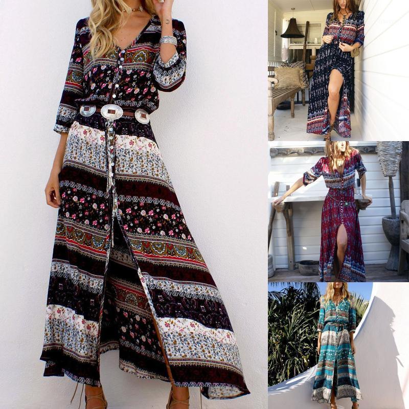 Casual Dresses Maxi T Shirt Dress Women Summer Beach Boho Sexy Party Elegant Vintage Print Button Long Plus Size Sundress, Black
Casual Dresses Maxi T Shirt Dress Women Summer Beach Boho Sexy Party Elegant Vintage Print Button Long Plus Size Sundress, Black