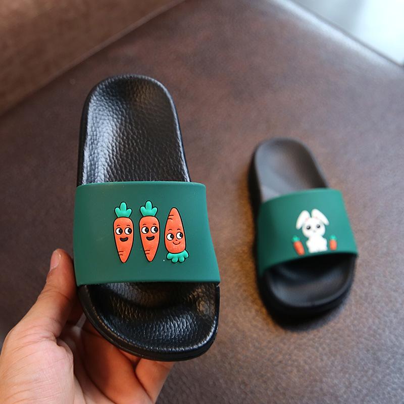Slipper Children Slippers Shoes Non-slip Soft Bottom Cartoon Baby Thick Home For Boys And Girls, Black
Slipper Children Slippers Shoes Non-slip Soft Bottom Cartoon Baby Thick Home For Boys And Girls, Black