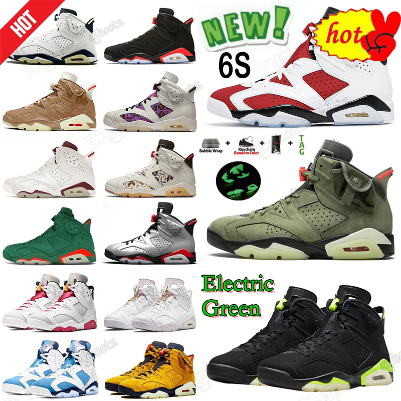 2022 Designer Jumpman 6 6s Mens High OG Basketball Shoes Travis X British Khaki Carmine Gold Hoops UNC Black Infrared Tinker Oregon Ducks, Customize
2022 Designer Jumpman 6 6s Mens High OG Basketball Shoes Travis X British Khaki Carmine Gold Hoops UNC Black Infrared Tinker Oregon Ducks, Customize