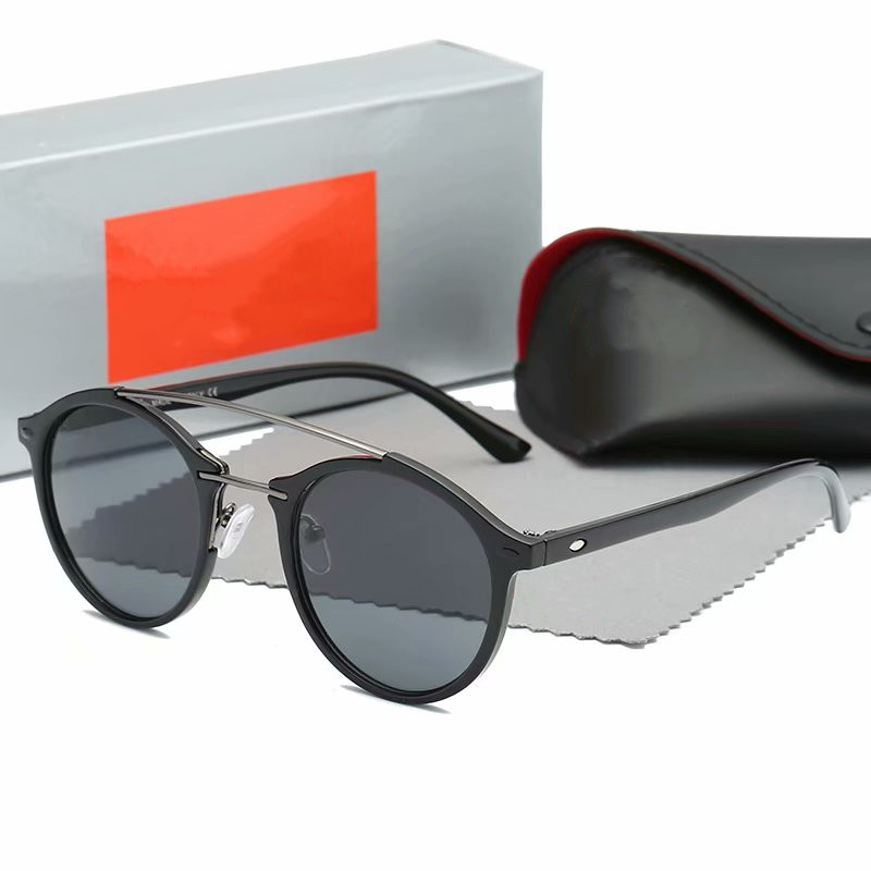 Men's Luxury Designer Sunglasses Ladies Aviator Sunglasses Classic Fashion Glasses High Quality Ladies Sunglasses with Leather Case Lunettes de soleil femme