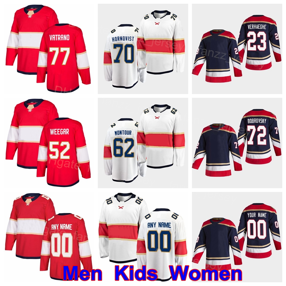 Reverse Retro Hockey 23 Carter Verhaeghe Jersey 42 Gustav Forsling 62 Brandon Montour 72 Sergei Bobrovsky 52 Mackenzie Weegar 9 Sam Bennett 17 Marchment Red White, Navy blue
Reverse Retro Hockey 23 Carter Verhaeghe Jersey 42 Gustav Forsling 62 Brandon Montour 72 Sergei Bobrovsky 52 Mackenzie Weegar 9 Sam Bennett 17 Marchment Red White, Navy blue