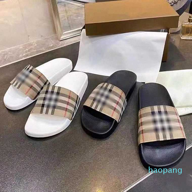 

Paris Sliders Mens Womens Slippers Summer Slides London England Sandals Beach Slide Ladies Flip Flops Loafers Home Plaid Pattern Slipper, I need look other product