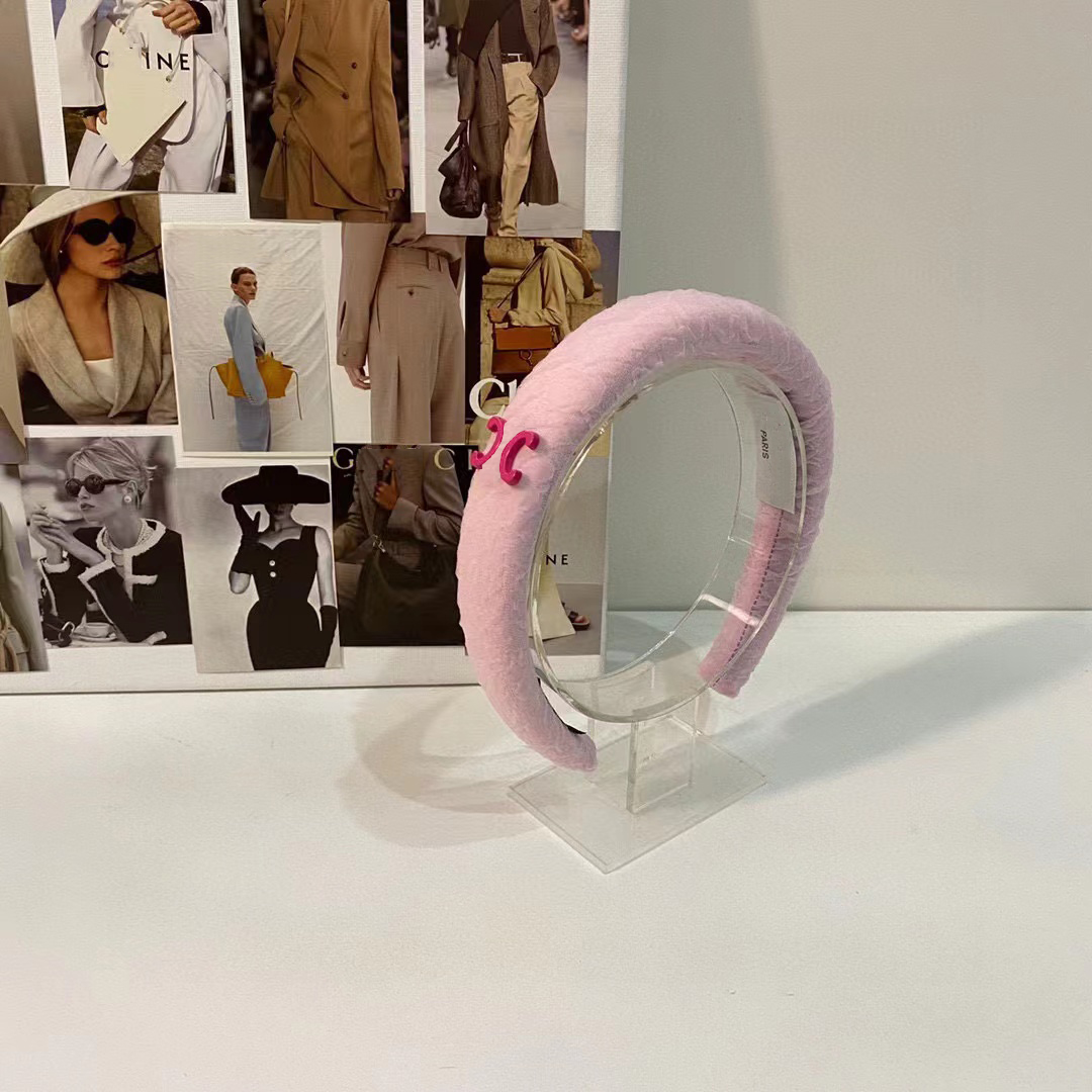 Fashion Brand line Letter Headband Women Classic CHC Hairband with Stamp Hair Accessories