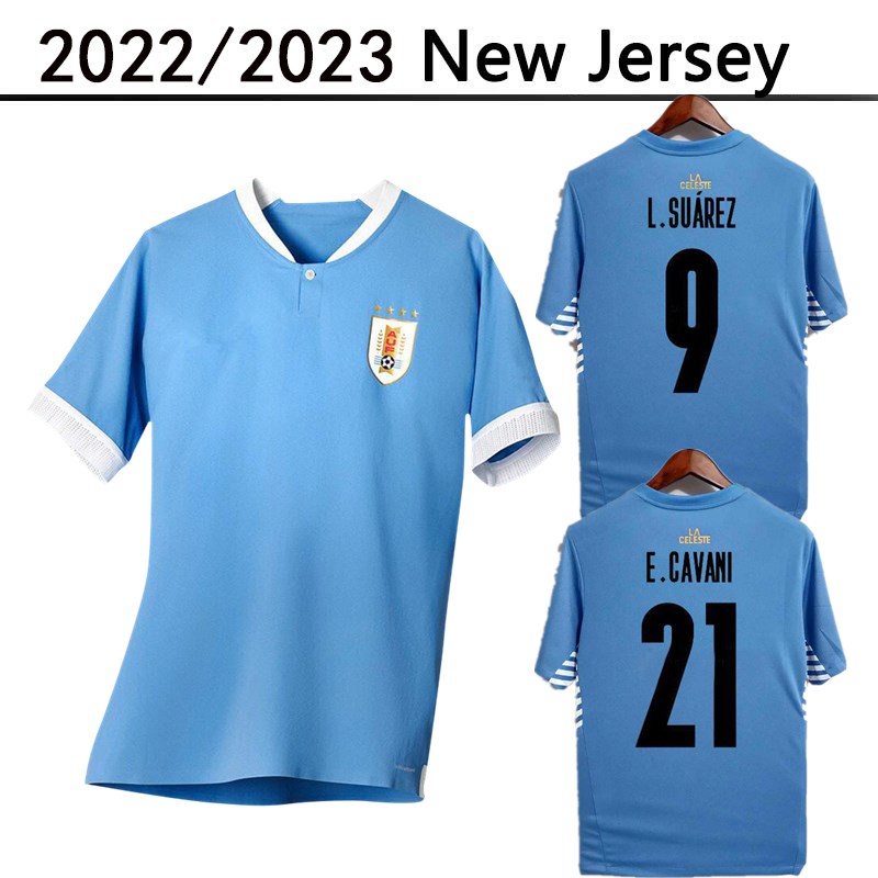 2022 2023 Uruguay Suarez De Arrascaeta soccer jerseys 22 23 R Araujo home away Bentancur E.Cavani D.Godin D.NUnez M Gomez Gimenez men Football shirts Uniforms
2022 2023 Uruguay Suarez De Arrascaeta soccer jerseys 22 23 R Araujo home away Bentancur E.Cavani D.Godin D.NUnez M Gomez Gimenez men Football shirts Uniforms