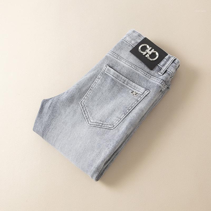 Men's Pants Light Grey Jeans In Spring And Summer Fashion Korean Mid Waist Small Leg, Light gray
Men's Pants Light Grey Jeans In Spring And Summer Fashion Korean Mid Waist Small Leg, Light gray