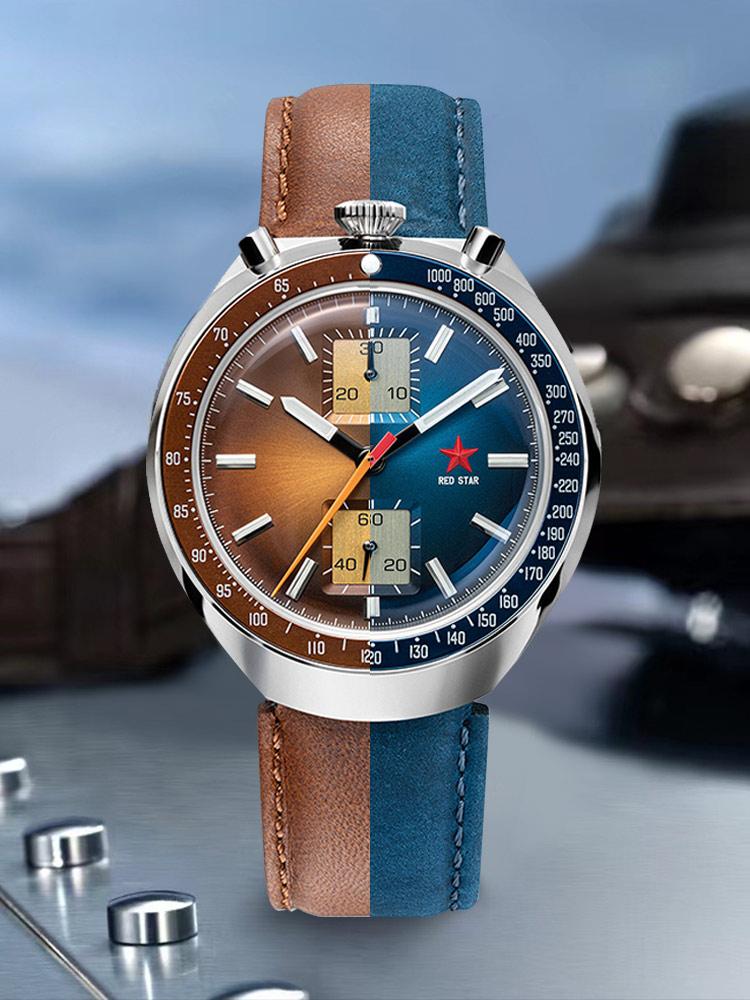 Wristwatches STAR Retro Seagull Movement 1963 Chronograph 42mm Watch For Men Mechanical St1901 Hardlex Military Man WatchesWristwatches, St blue
Wristwatches STAR Retro Seagull Movement 1963 Chronograph 42mm Watch For Men Mechanical St1901 Hardlex Military Man WatchesWristwatches, St blue