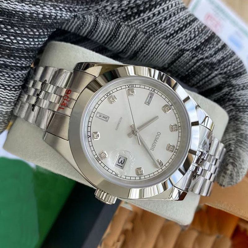 New 40mm Luxury Men's Stainless Steel Watch Sapphire Glass Aseptic White Dial Water Resistant Luminous
New 40mm Luxury Men's Stainless Steel Watch Sapphire Glass Aseptic White Dial Water Resistant Luminous
