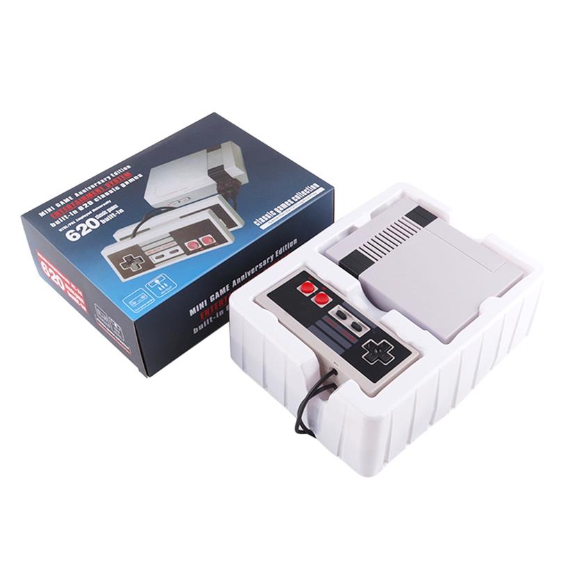 Mini AV TV Video Game Console Controller 8 Bit Entertainment System Handheld 2 Player for NES 620 500 Games consoles Controllers K2645
Mini AV TV Video Game Console Controller 8 Bit Entertainment System Handheld 2 Player for NES 620 500 Games consoles Controllers K2645