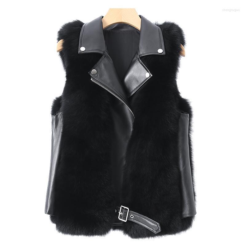 Women' Fur & Faux 2022 Real Vest For Women Fashion Coat Good Quality Locomotive Whole Skin
Women' Fur & Faux 2022 Real Vest For Women Fashion Coat Good Quality Locomotive Whole Skin