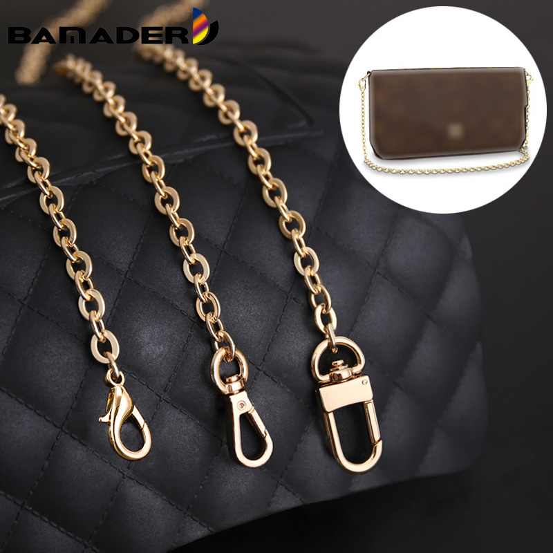 BAMADER Chain Straps Highend Woman Bag Metal Chain Fashion Bags Accessory DIY Bag Strap Replacement Luxury Brand Chain Straps 220
