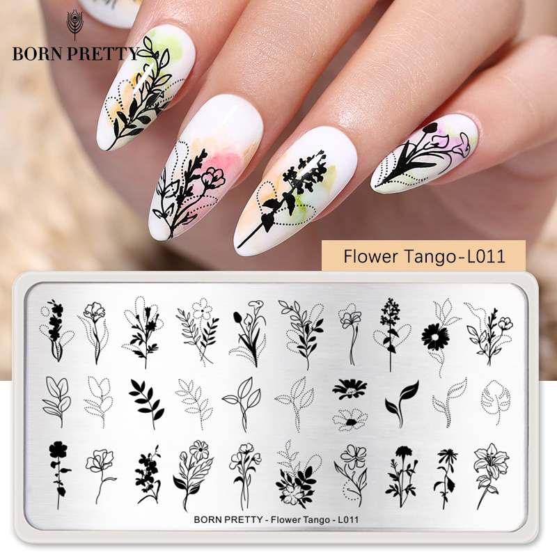 BORN PRETTY Nail Stamping Plate Line And Leaves Flower Nail Art Board StampingTemplate Stainless Steel Nail Design Manicure
BORN PRETTY Nail Stamping Plate Line And Leaves Flower Nail Art Board StampingTemplate Stainless Steel Nail Design Manicure