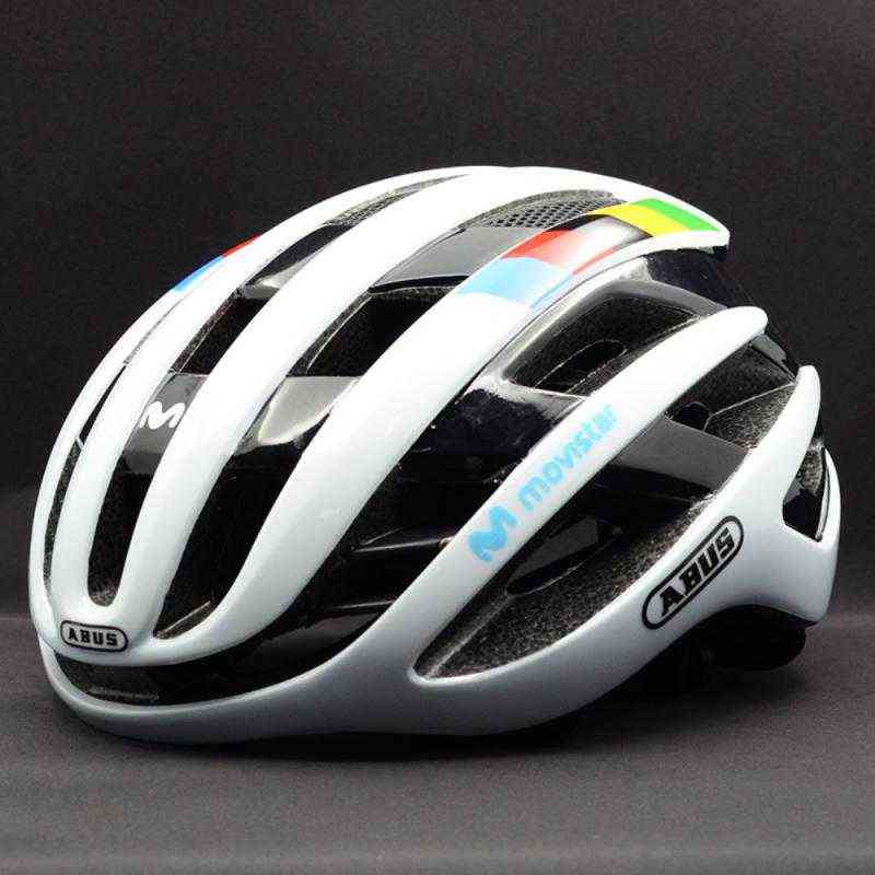 ABUS Airbreaker Bike Helmet Breathable MTB Bicycle Sweat Absorbing Riding Helmet Outdoor Sport Protective Gear Cycling Equipment H220423, Matte blue
ABUS Airbreaker Bike Helmet Breathable MTB Bicycle Sweat Absorbing Riding Helmet Outdoor Sport Protective Gear Cycling Equipment H220423, Matte blue