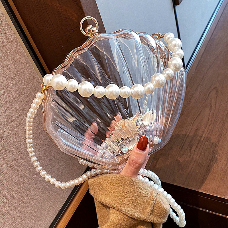 Acrylic Luxury Designer Handbags for Women Fashion Girls Female Casual Shopper Vintage Pearl Shell Shape Crossbody Bags 220616, Heise
Acrylic Luxury Designer Handbags for Women Fashion Girls Female Casual Shopper Vintage Pearl Shell Shape Crossbody Bags 220616, Heise