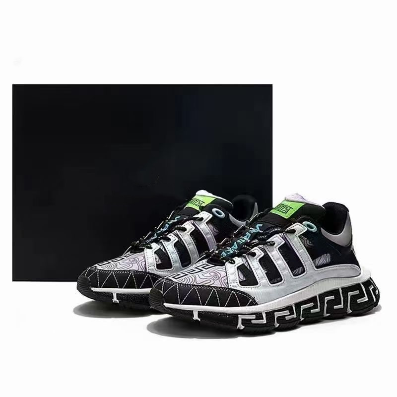 Italy Trigreca sneakers 4.0 casual Shoes Barocco printing green black white print gold gum silver grey fashion original men women track trainers shoe 34-46 30 colors d5, Shoes box
Italy Trigreca sneakers 4.0 casual Shoes Barocco printing green black white print gold gum silver grey fashion original men women track trainers shoe 34-46 30 colors d5, Shoes box