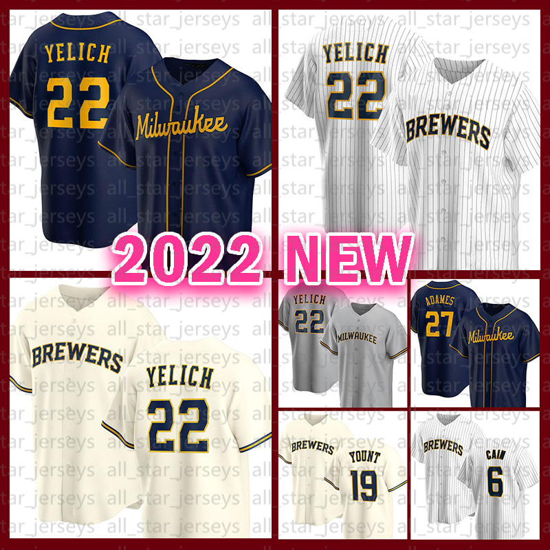 22 Christian Yelich 27 Willy Adames Baseball Jersey Milwaukee 2022 Brewers Robin Yount Lorenzo Cain JC Mejia Hunter Renfroe Feliciano Corey Ray Luis Urias Woodruff, Mens(niangjiuren)
22 Christian Yelich 27 Willy Adames Baseball Jersey Milwaukee 2022 Brewers Robin Yount Lorenzo Cain JC Mejia Hunter Renfroe Feliciano Corey Ray Luis Urias Woodruff, Mens(niangjiuren)