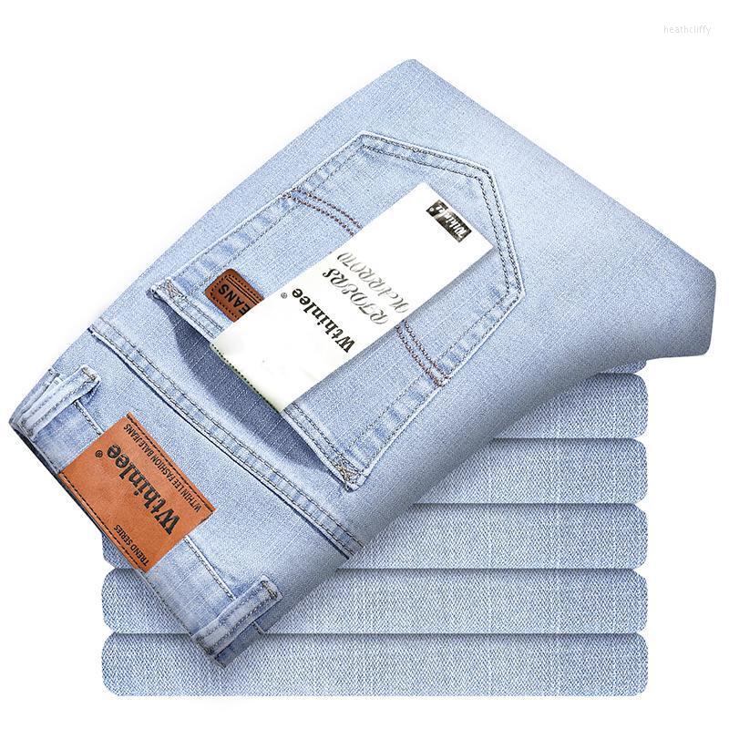 Men's Jeans Brand Men's Thin 2022 Summer Style Business Casual Slim Fit Elastic Classic Trousers Sky Blue Pants Male Size28-Men's Heat22, 7238-sky blue
Men's Jeans Brand Men's Thin 2022 Summer Style Business Casual Slim Fit Elastic Classic Trousers Sky Blue Pants Male Size28-Men's Heat22, 7238-sky blue
