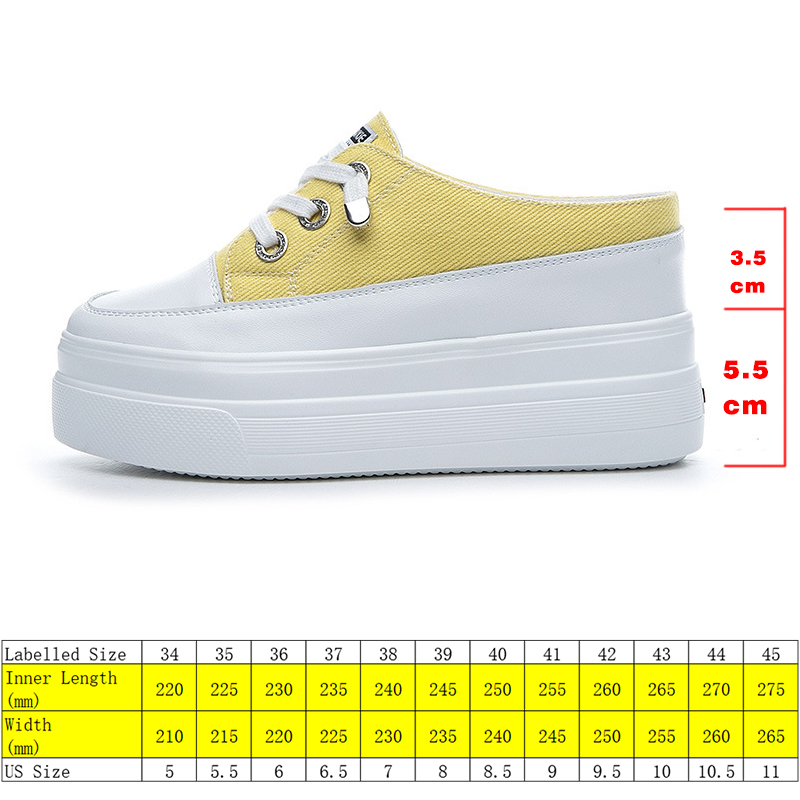 High Quality Canvas Shoes Platform Wedge Sneakers 9cm Classical Slides Mules Shoes for Women Spring Autumn Summer Sneakers, Black
High Quality Canvas Shoes Platform Wedge Sneakers 9cm Classical Slides Mules Shoes for Women Spring Autumn Summer Sneakers, Black