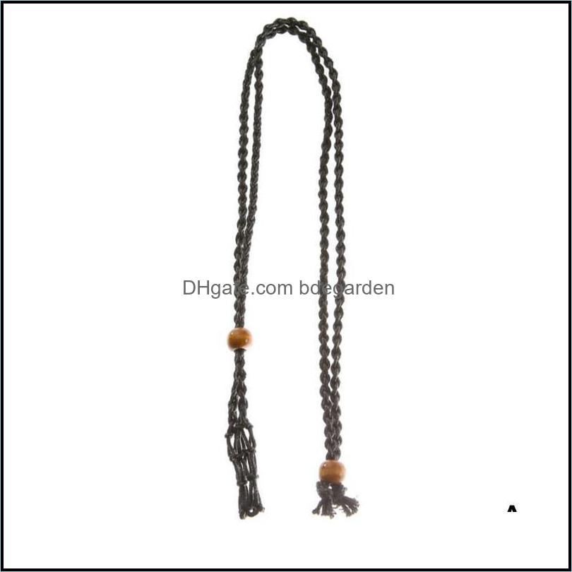 Chains Necklaces Pendants Jewelry Crystals Pendant Stone Holder Necklace Cord Hand-Woven Rope For Making Creative Per Dhfei
Chains Necklaces Pendants Jewelry Crystals Pendant Stone Holder Necklace Cord Hand-Woven Rope For Making Creative Per Dhfei