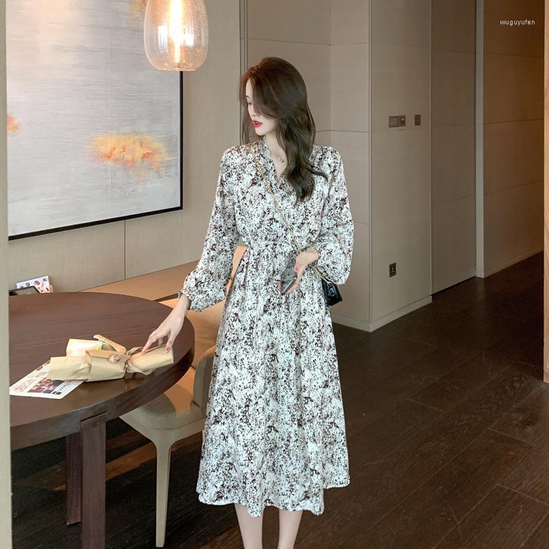 Casual Dresses COIGARSAM Women' Autumn Dress Spring 2022 French Style Vintage Long Sleeve Print High Waist Floral
Casual Dresses COIGARSAM Women' Autumn Dress Spring 2022 French Style Vintage Long Sleeve Print High Waist Floral